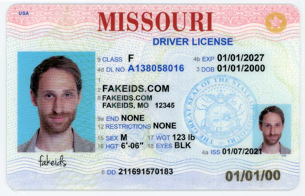 Missouri fake id