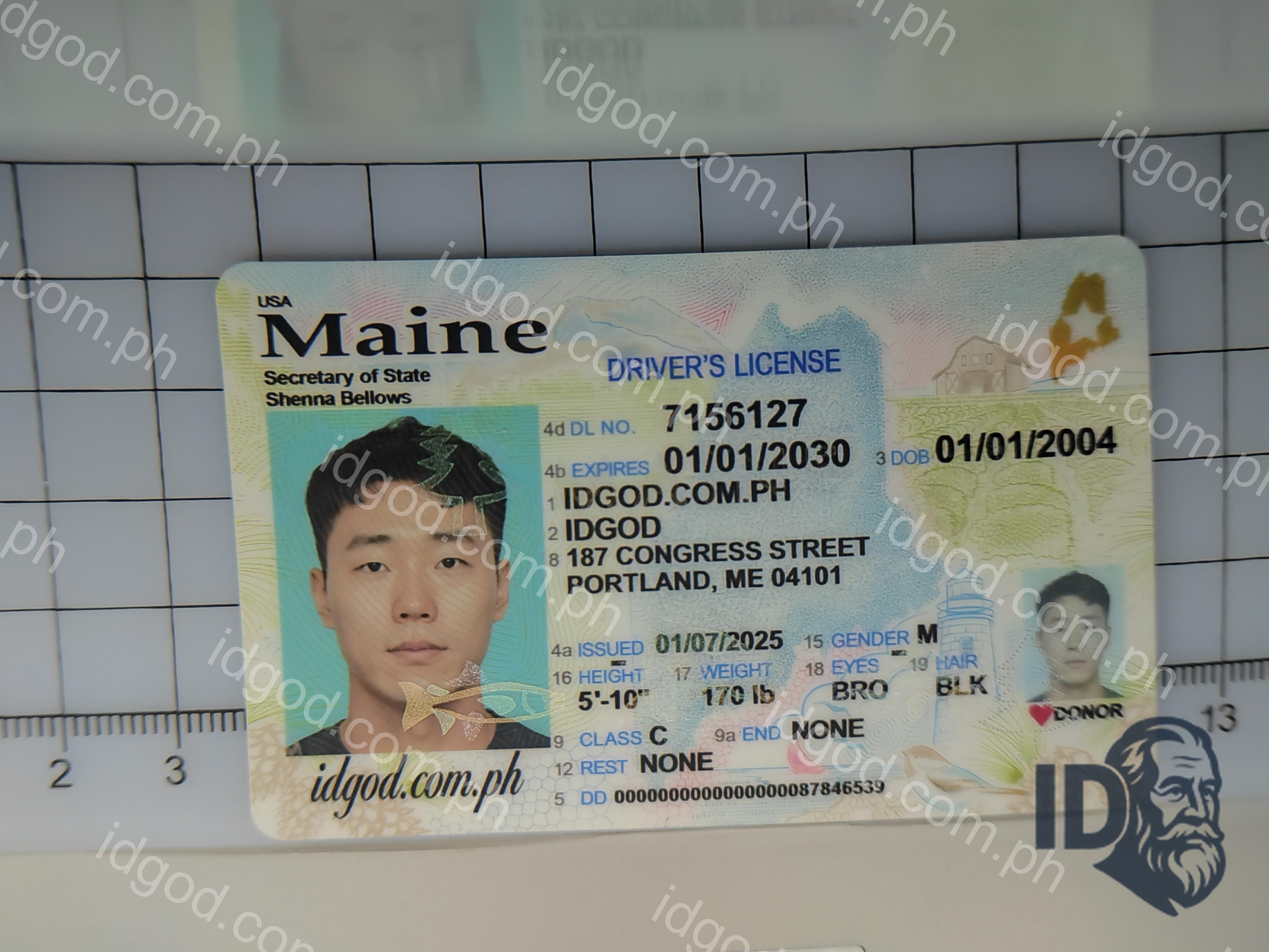 Maine Fake ID