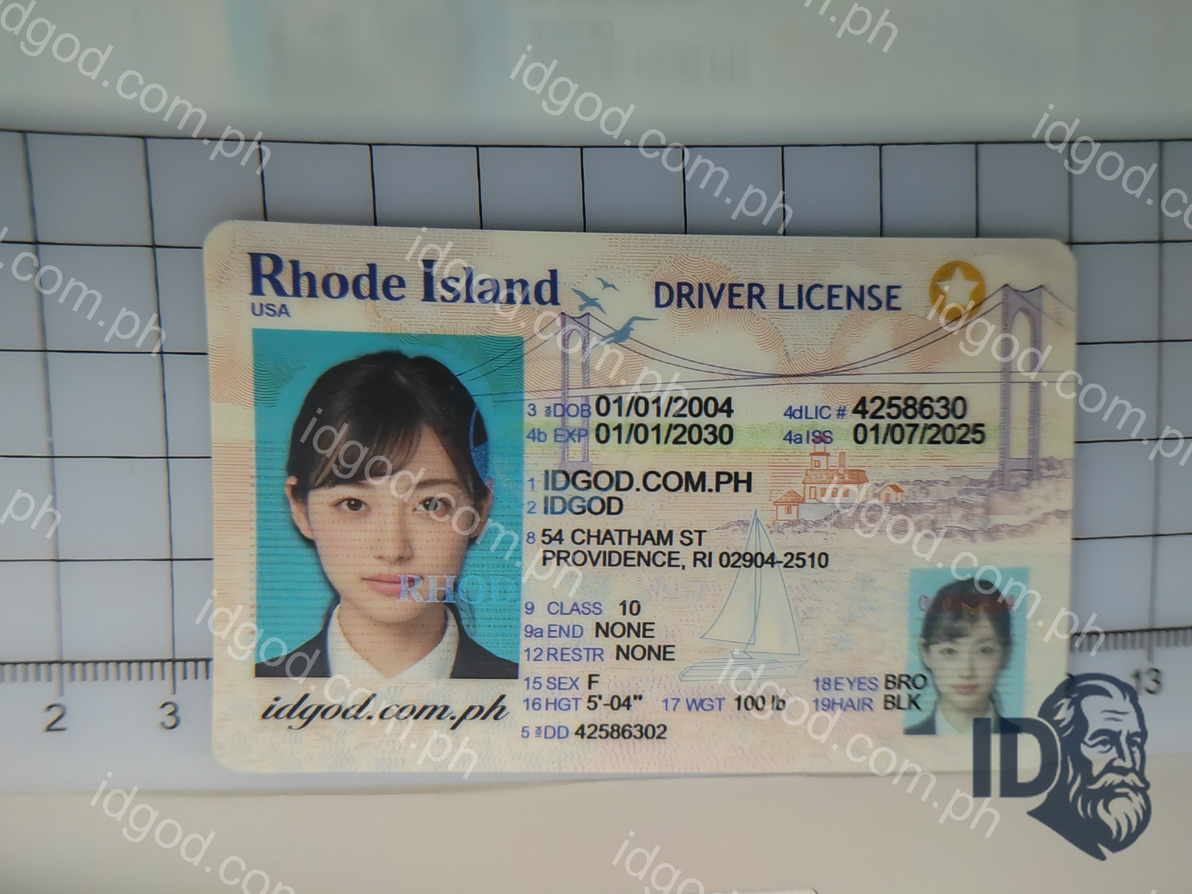 Rhode Island Fake ID